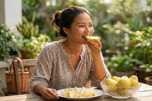 5 nhóm người nên ăn quả lê để có lợi cho sức khỏe